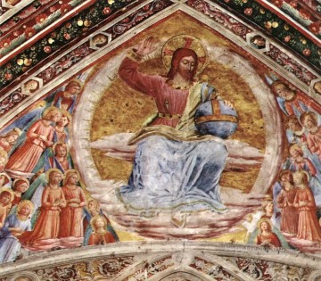  angel arte - Cristo Juez Renacimiento Fra Angelico